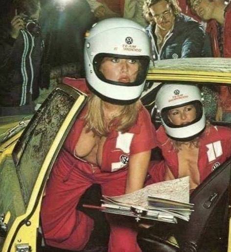 Экипaж VW Scirocco Rally