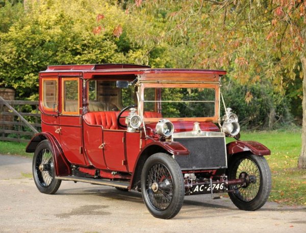 LANCHESTER 38HP DETACHABLE TOP LIMOUSINE (1912г.)