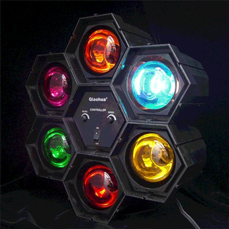 GIF Мигающие софиты