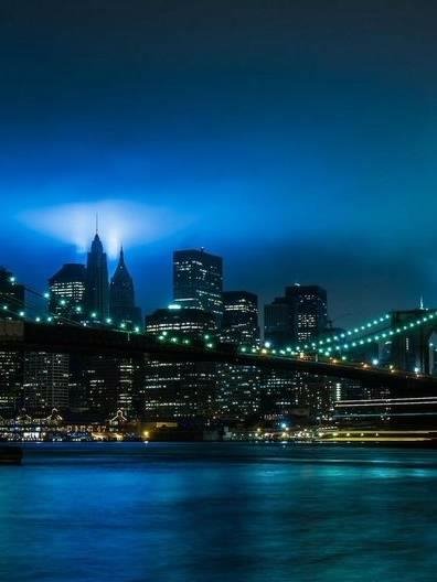 Blue night
