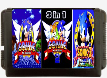 Sonic The Hedgehog 3 in 1