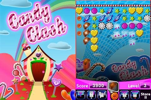 Candy Clash 240x400