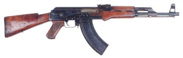 Выстрелы из калаша АК-47
