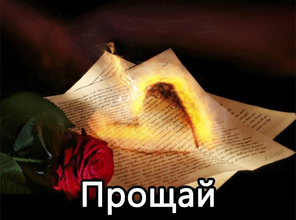 Прощай