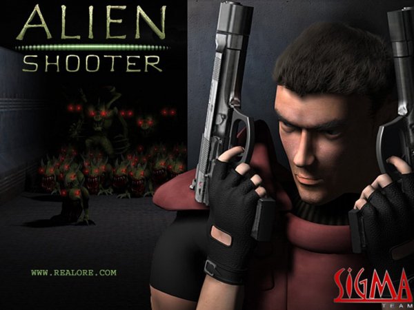 Alien Shooter - Тема из меню игры