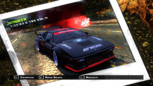 для need for speed most wanted BMW M1 машина