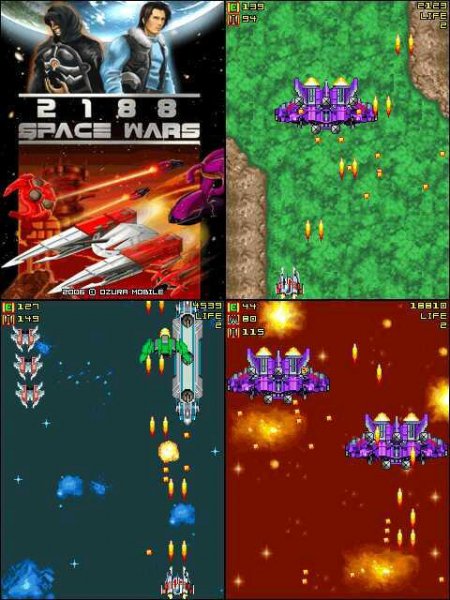 Space Wars Moto 128x128 C385