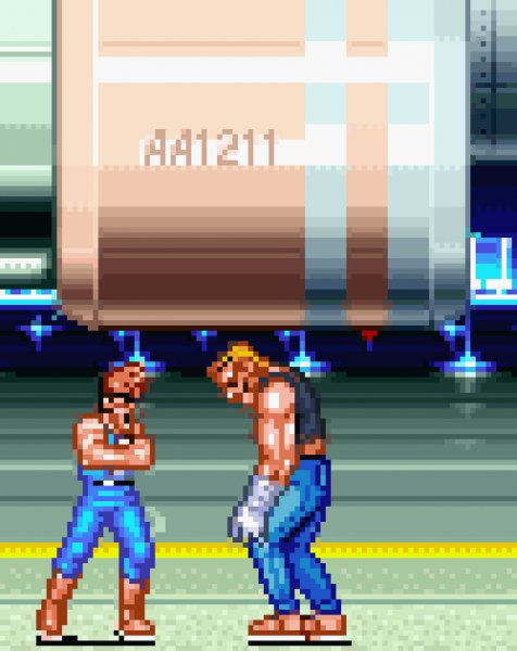 Super Double Dragon. Spin Kick of Billy Lee