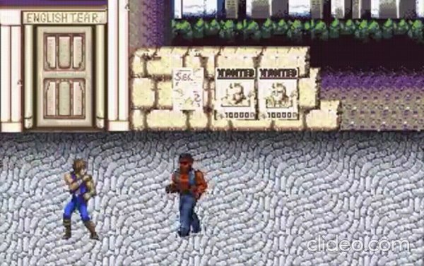 Double dragon advance. kicks
