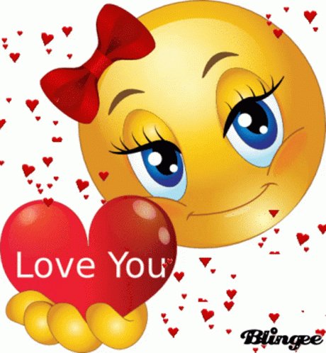 Love You Hearts GIF - Love You Hearts Emoji - Disc
