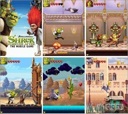 Shrek Forever After Nokia s60v3 240х320