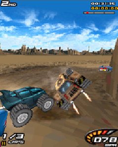 3D ГОНКИ ПО ПУСТЫНЯМ MOD ГРАФА улудшена