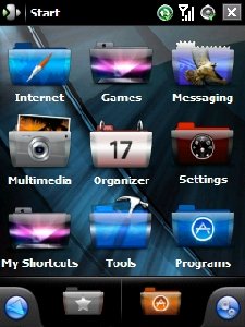 Skin ActupQVGA