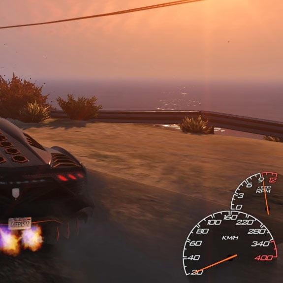 GTA 5 Real Speedometer