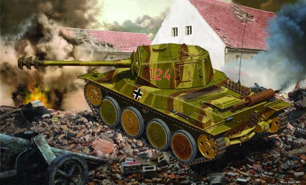 Pz.Kpfw.38D mit Pz.IV Turn 8cm PAW 600 (Copy)