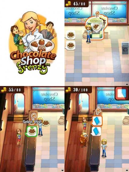 Chocolate Shop Frenzy 240x320 k800