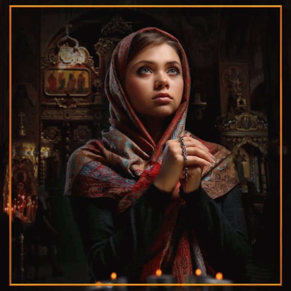 Девушка в храме