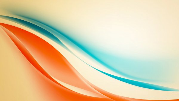 Orange-blue-waves-gradient-modern
