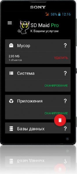 SD Maid Pro Beta v 4.0.5 [MOD] Black Cat