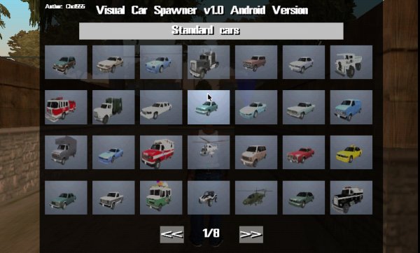Visual Car Spawner