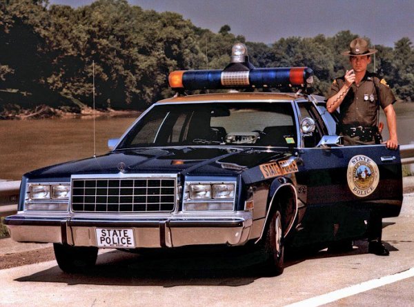 Plymouth Gran Fury Pillared Hardtop Sedan Police