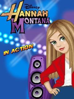hannah montana in action