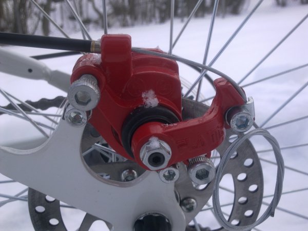 Дисковые тормоза на Genius Azimut