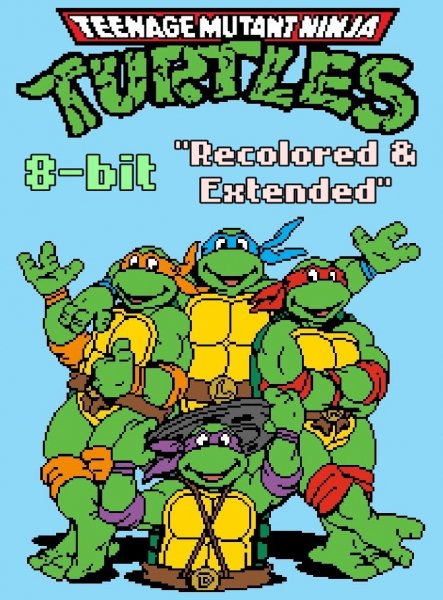 TMNT Recolored &amp; Extended OpenBOR (Windows)