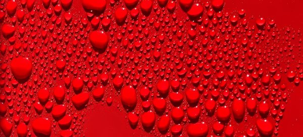Red-droplets-water-texture-surface