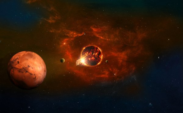 космос планеты фантазия