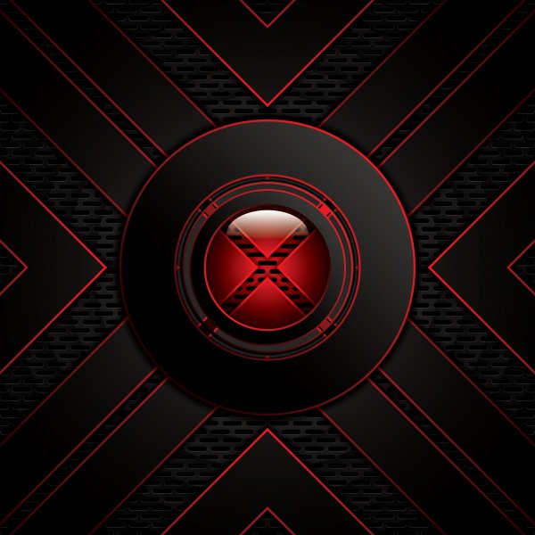 Red-black-technology-futuristic-geometric-metallic-modern