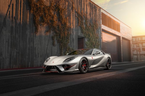 ferrari-svr-812superfast-lane-sunset