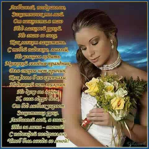 Любимому защитнику