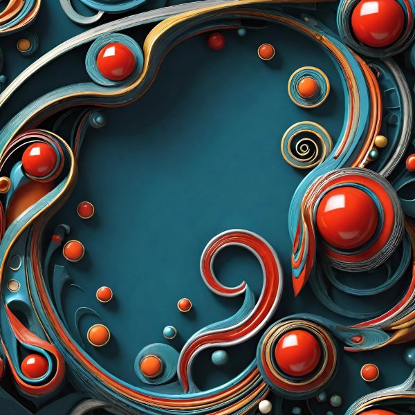 Абстракция,3d,ювелирная.15