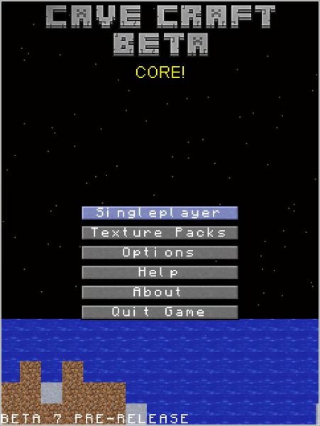 CaveCraft BETA 7 Pre-release