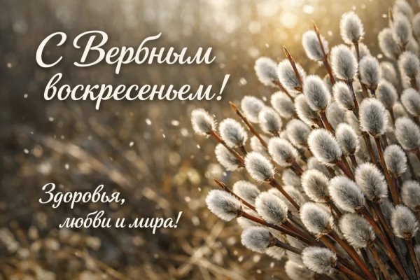 С Вербным Воскресеньем! Здоровья, любви и мира!