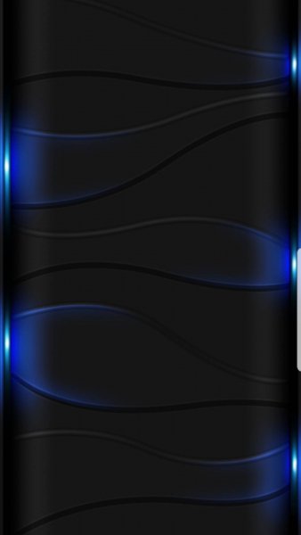 Blue glow