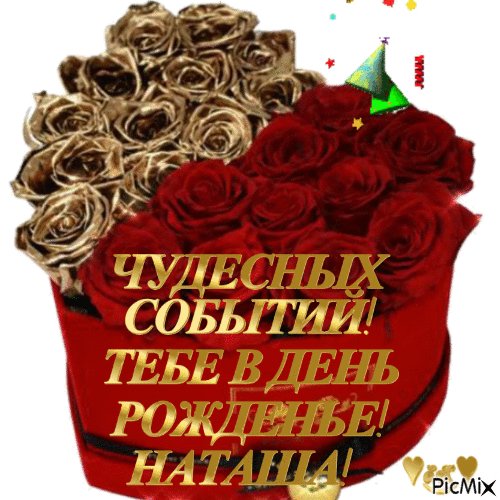 Наташа С Днём рождения
