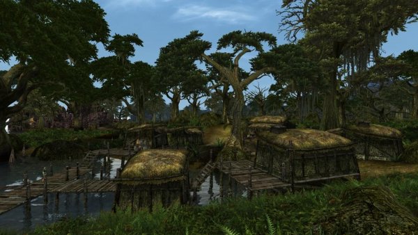 морровинд новые деревья горький берег