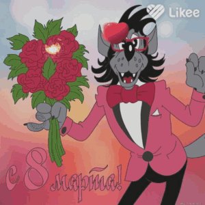 Открытка 8 марта