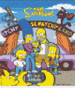 The Simpsons 2 Itchy Scratchy Land 208-