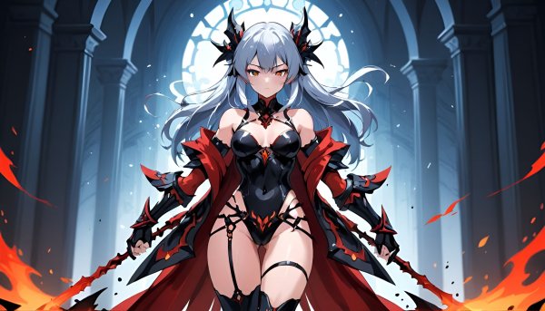 Девушка,фэнтези,аниме.03