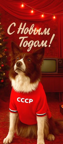 С Новым годом. СССР