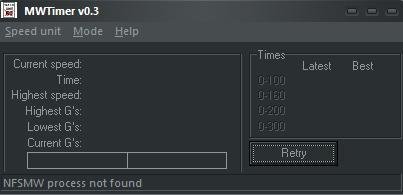 NFSMW Timer