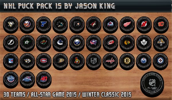 NHL Puck Pack 15 by Jason King