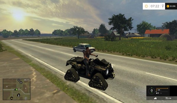 CanAM 1000XT apache track mossy