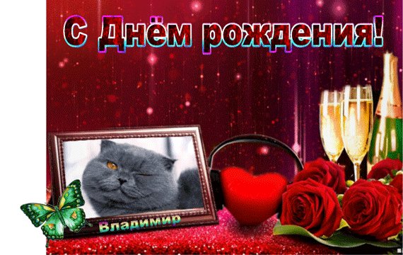 Анимированная открытка с днём рождения (1)