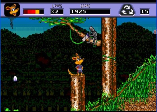Awesome Possum Kicks Dr. Machinos Butt