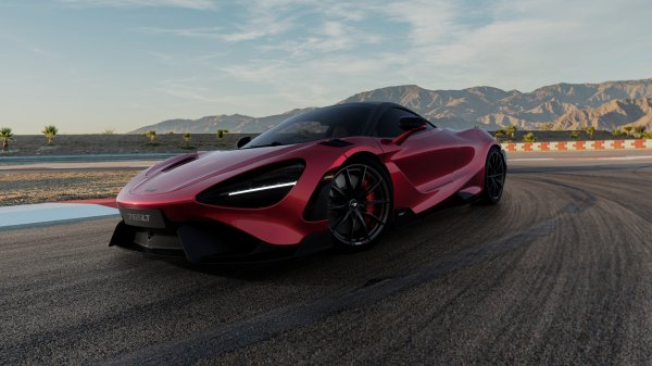 Макларен 765lt гоночная трасса cgi