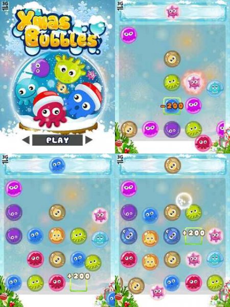 XMasBubblies 240x320